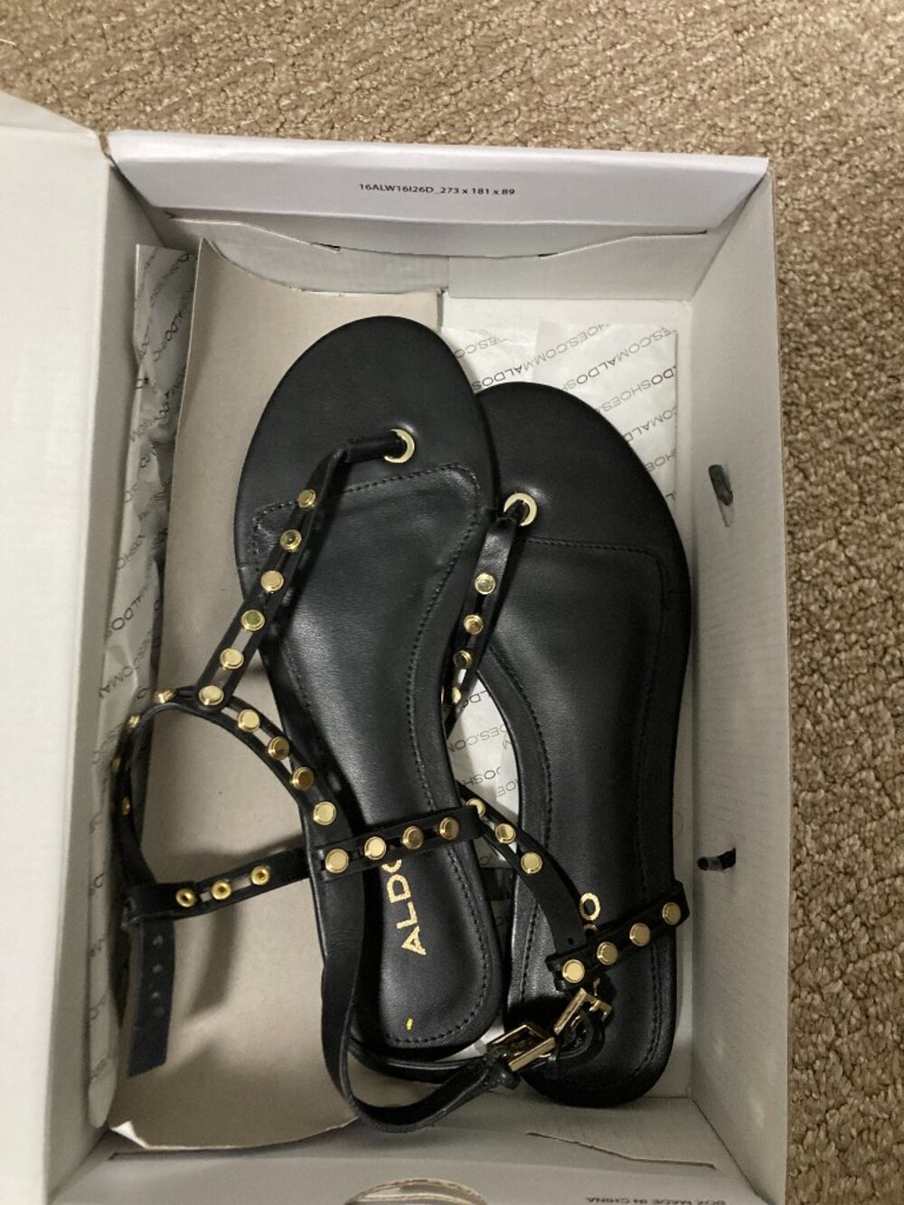 Aldo Starda-96 Sandals Women's Size 6.5